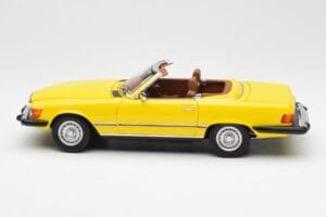 Mercedes 450SL R107 Yellow US Version Norev 1:18 183727 Diecast — photo 5 of 9