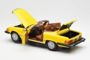 Mercedes 450SL R107 Yellow US Version Norev 1:18 183727 Diecast — photo 6 of 9