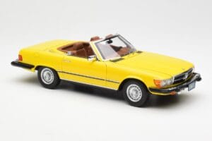 Mercedes 450SL R107 Yellow US Version Norev 1:18 183727 Diecast — photo 7 of 9