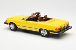 Mercedes 450SL R107 Yellow US Version Norev 1:18 183727 Diecast — photo 8 of 9