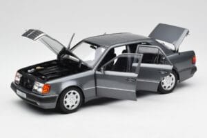 Mercedes 500 E W124 Pearl Grey Norev 1:18 183946 Diecast — photo 2 of 8