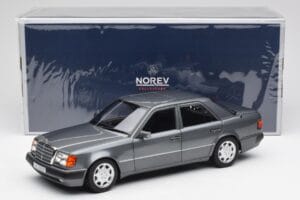 Mercedes 500 E W124 Pearl Grey Norev 1:18 183946 Diecast — photo 8 of 8