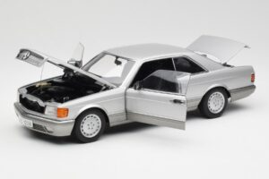 Mercedes 500 SEC C126 Silver AUTOart 1:18 76212 Diecast — photo 2 of 8