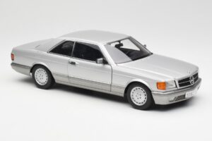Mercedes 500 SEC C126 Silver AUTOart 1:18 76212 Diecast — photo 6 of 8