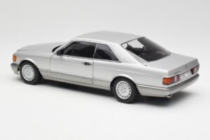 Mercedes 500 SEC C126 Silver AUTOart 1:18 76212 Diecast — photo 7 of 8