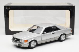Mercedes 500 SEC C126 Silver AUTOart 1:18 76212 Diecast — photo 8 of 8