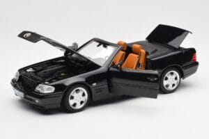 Mercedes SL 500 R129 Black Norev 1:18 183750 Diecast — photo 2 of 10