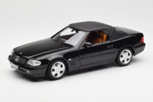 Mercedes SL 500 R129 Black Norev 1:18 183750 Diecast — photo 3 of 10