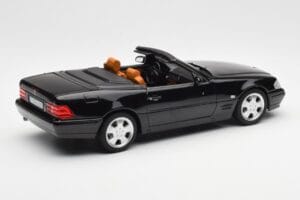 Mercedes SL 500 R129 Black Norev 1:18 183750 Diecast — photo 4 of 10