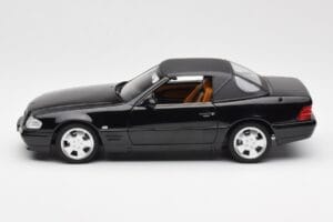 Mercedes SL 500 R129 Black Norev 1:18 183750 Diecast — photo 6 of 10