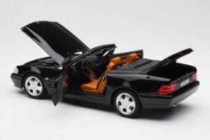 Mercedes SL 500 R129 Black Norev 1:18 183750 Diecast — photo 7 of 10