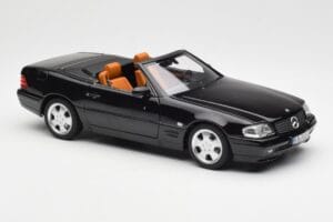 Mercedes SL 500 R129 Black Norev 1:18 183750 Diecast — photo 8 of 10