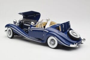 Mercedes 500K Special Roadster Blue Maisto 1:18 56059 Diecast — photo 5 of 8
