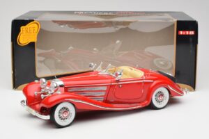 Mercedes 500K Special Roadster Red Maisto 1:18 56058 Diecast — photo 8 of 8