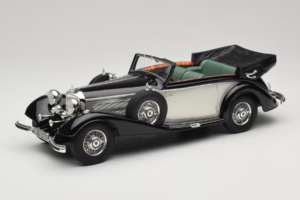 Mercedes 540K Cabriolet Black Silver Cult Models 1:18 CML184-3 Diecast