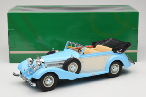 Mercedes 540K Cabriolet Blue White Cult Models 1:18 CML184-2 Diecast — photo 6 of 6