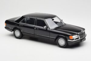 Mercedes 560 SEL W126 Black Dealer Edition Norev 1:18 B66040599 Diecast — photo 6 of 8