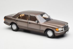 Mercedes 560 SEL W126 Impala Brown Dealer Edition Norev 1:18 B66040646 Diecast — photo 6 of 8