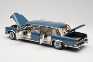 Mercedes 600 Pullman W100 Blue NZG 1:18 B66040707 Diecast — photo 5 of 8