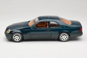 Mercedes 600 SEC C140 Green Majorette 1:18 4418 Diecast — photo 4 of 8