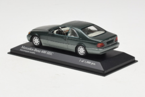 Mercedes 600 SEC W140 Green Metallic Minichamps 1:43 430032604 Diecast — photo 3 of 4