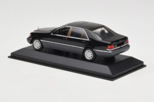 Mercedes 600 SEL W140 Black Metallic Minichamps 1:43 940035400 Diecast — photo 3 of 4