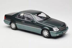 Mercedes 600 SEC W140 Coupe Green Metallic KK-Scale 1:18 KKDC180343 Diecast — photo 4 of 6