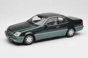Mercedes 600 SEC W140 Coupe Green Metallic KK-Scale 1:18 KKDC180343 Diecast