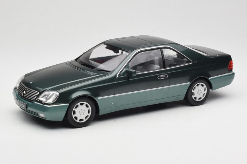 Mercedes 600 SEC W140 Coupe Green Metallic KK-Scale 1:18 KKDC180343 Diecast