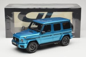 Mercedes AMG G63 W463 Hyper Blue Magno GT Spirit 1:18 GT925 Resin — photo 6 of 6