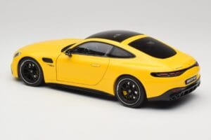 Mercedes AMG GT 43 C192 Turbo Sun Yellow NZG 1:18 B66960587 Diecast — photo 7 of 8