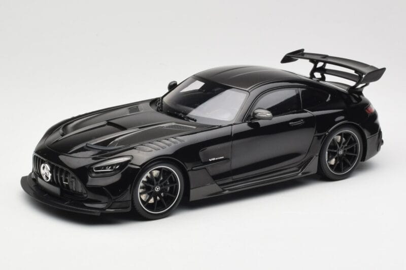 Mercedes AMG GT C190 Black Series Jet Black Metallic Minichamps 1:18 155032024 Diecast