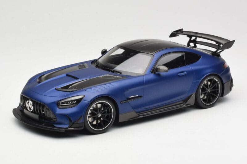 Mercedes AMG GT C190 Black Series Spectral Blue Magno Minichamps 1:18 155032021 Diecast