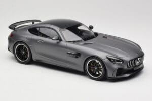 Mercedes AMG GT R C190 Matte Grey Metallic Minichamps 1:18 155036026 Diecast — photo 4 of 6