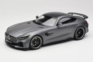 Mercedes AMG GT R C190 Matte Grey Metallic Minichamps 1:18 155036026 Diecast
