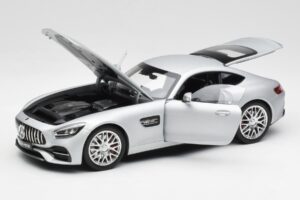 Mercedes AMG GT S C190 Designo Iridium Silver Magno Norev 1:18 B66960485 Diecast — photo 2 of 8