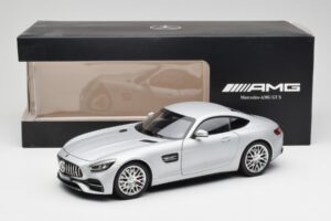 Mercedes AMG GT S C190 Designo Iridium Silver Magno Norev 1:18 B66960485 Diecast — photo 8 of 8