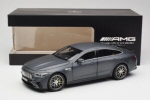 Mercedes AMG GT 63 S X290 Aero Package Designo Selenite Grey Magno Norev 1:18 B66961038 Diecast — photo 8 of 8