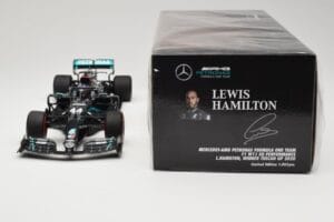Mercedes AMG Petronas W11 #44 L. Hamilton Winner Tuscan GP 2020 Minichamps 1:18 110200944 Diecast — photo 6 of 6
