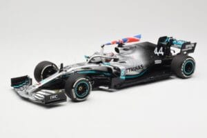 Mercedes AMG Petronas W10 #44 L. Hamilton Winner British GP 2019 Minichamps 1:18 110191044 Diecast