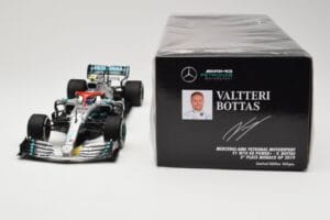 Mercedes AMG Petronas W10 #77 V. Bottas 3rd Place Monaco GP 2019 Minichamps 1:18 110190677 Diecast — photo 6 of 6