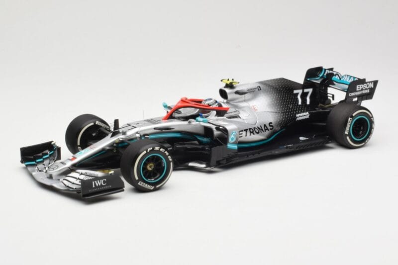 Mercedes AMG Petronas W10 #77 V. Bottas 3rd Place Monaco GP 2019 Minichamps 1:18 110190677 Diecast