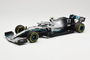 Mercedes AMG Petronas W10 #77 V. Bottas Winner USA GP 2019 Minichamps 1:18 110191877 Diecast