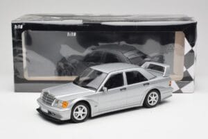 Mercedes 190E W201 2.5-16 EVO 2 Astral Silver Metallic Minichamps 1:18 155036101 Diecast — photo 6 of 6