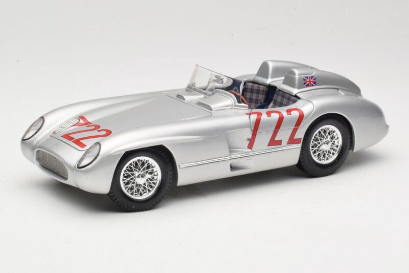 Mercedes 300 SLR W196S #722 S. Moss / D. Jenkinson Mille Miglia Winner 1955 Maisto 1:18 536887 Diecast