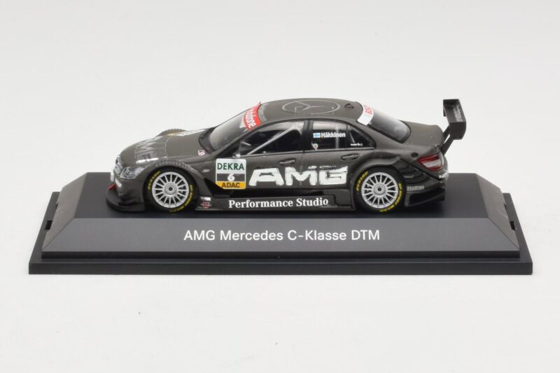 Mercedes C-Class C204 #6 M. Hakkinen HWA DTM 2007 Minichamps 1:43 B66962276 Diecast