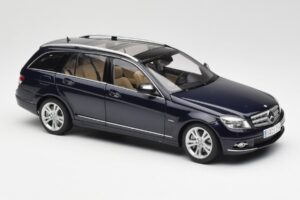 Mercedes C-Class S204 T-Modell Tanzanite Blue AUTOart 1:18 B66962352 Diecast — photo 6 of 8