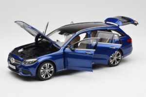 Mercedes C-Class S205 T-Modell Brilliant Blue Metallic Norev 1:18 B66960257 Diecast — photo 2 of 8