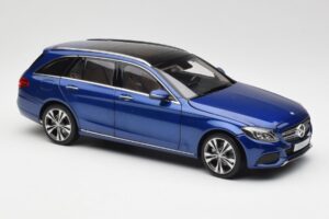 Mercedes C-Class S205 T-Modell Brilliant Blue Metallic Norev 1:18 B66960257 Diecast — photo 6 of 8