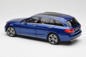 Mercedes C-Class S205 T-Modell Brilliant Blue Metallic Norev 1:18 B66960257 Diecast — photo 7 of 8